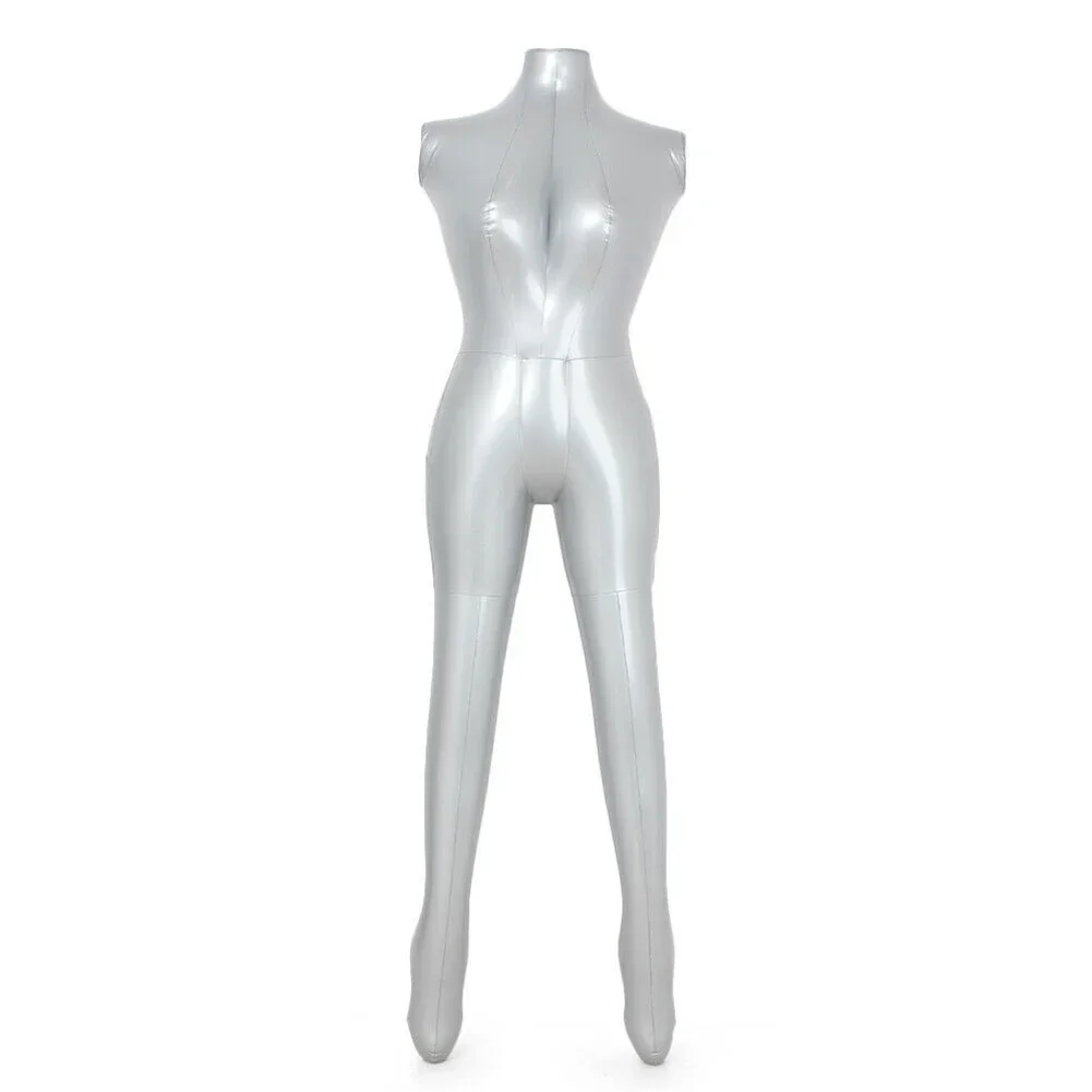 Modelo de maniquí femenino, pantalla Flexible, maniquí, parche adhesivo inflable económico de PVC, Torso portátil para mujeres, duradero