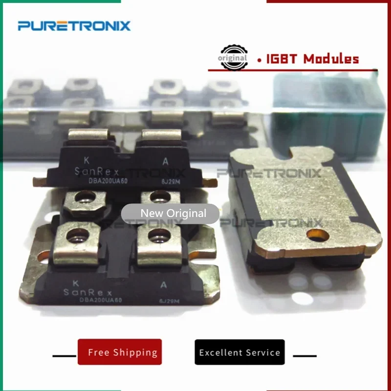 Original novo dba200ua60 200ua60 ou dba200ua40 ou dba200uf60 dba200wa60 SOT-227B 200a 600v módulo de diodo de recuperação rápida