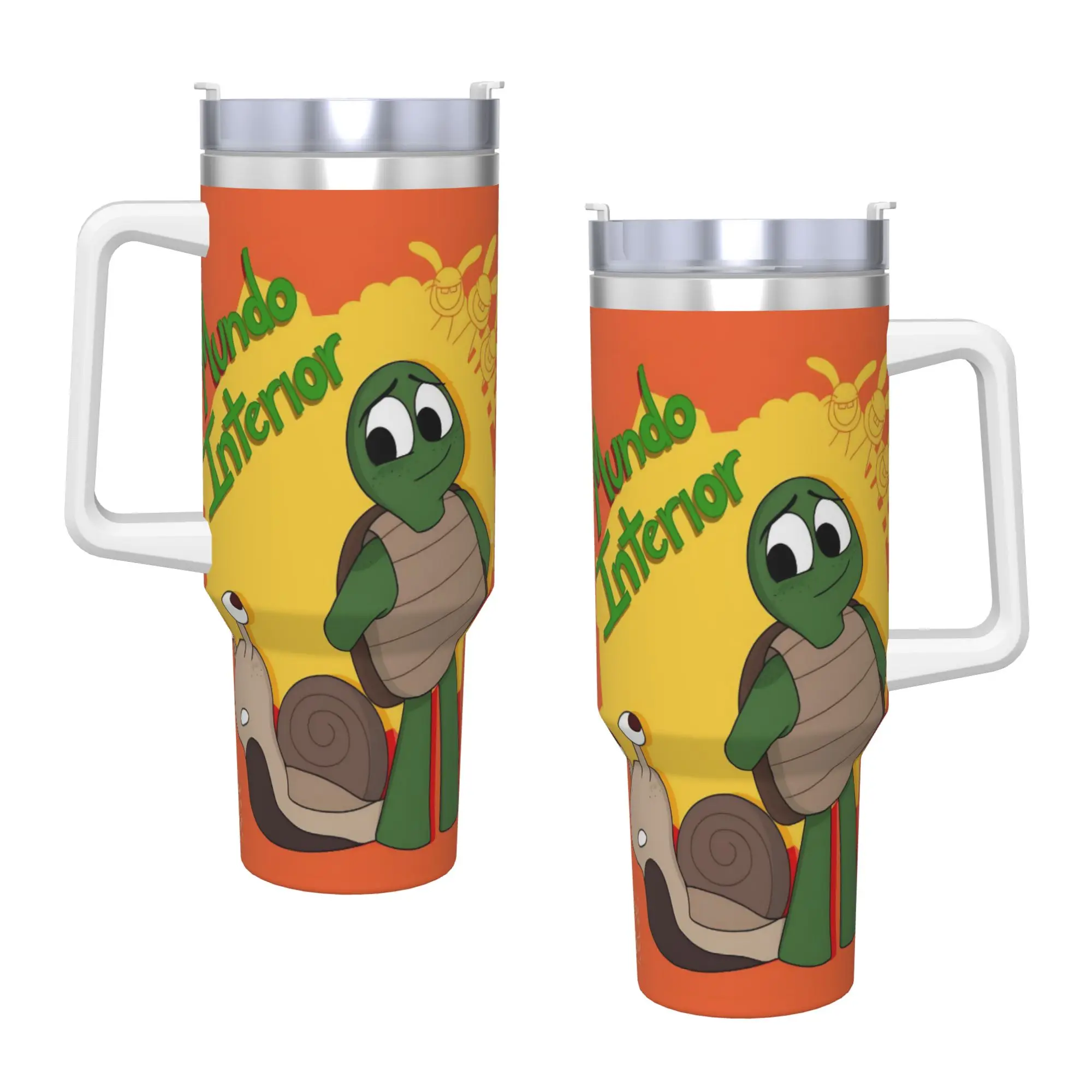 

Термокружка из нержавеющей стали 31 Minutos Juan Carlos Bodoque, 40 унций, для автомобиля, для холодных напитков, молока, чая, воды