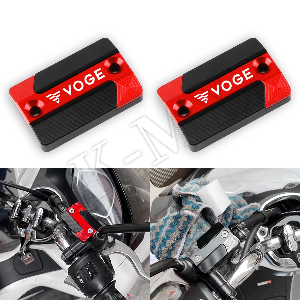 

Fit For Loncin Voge 525 DSX DS525X DS525 300AC 300R 300RR Accessories Motorcycle Brake Fluid Cap Master Cylinder Reservoir Cover