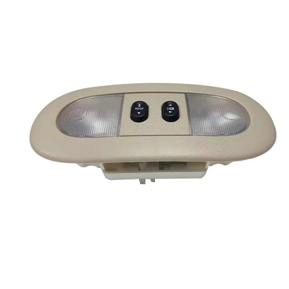 Truck Interior Replacement Overhead Console Sunroof Switch Beige Interior Roof Module OE Compatible Plastic Housing