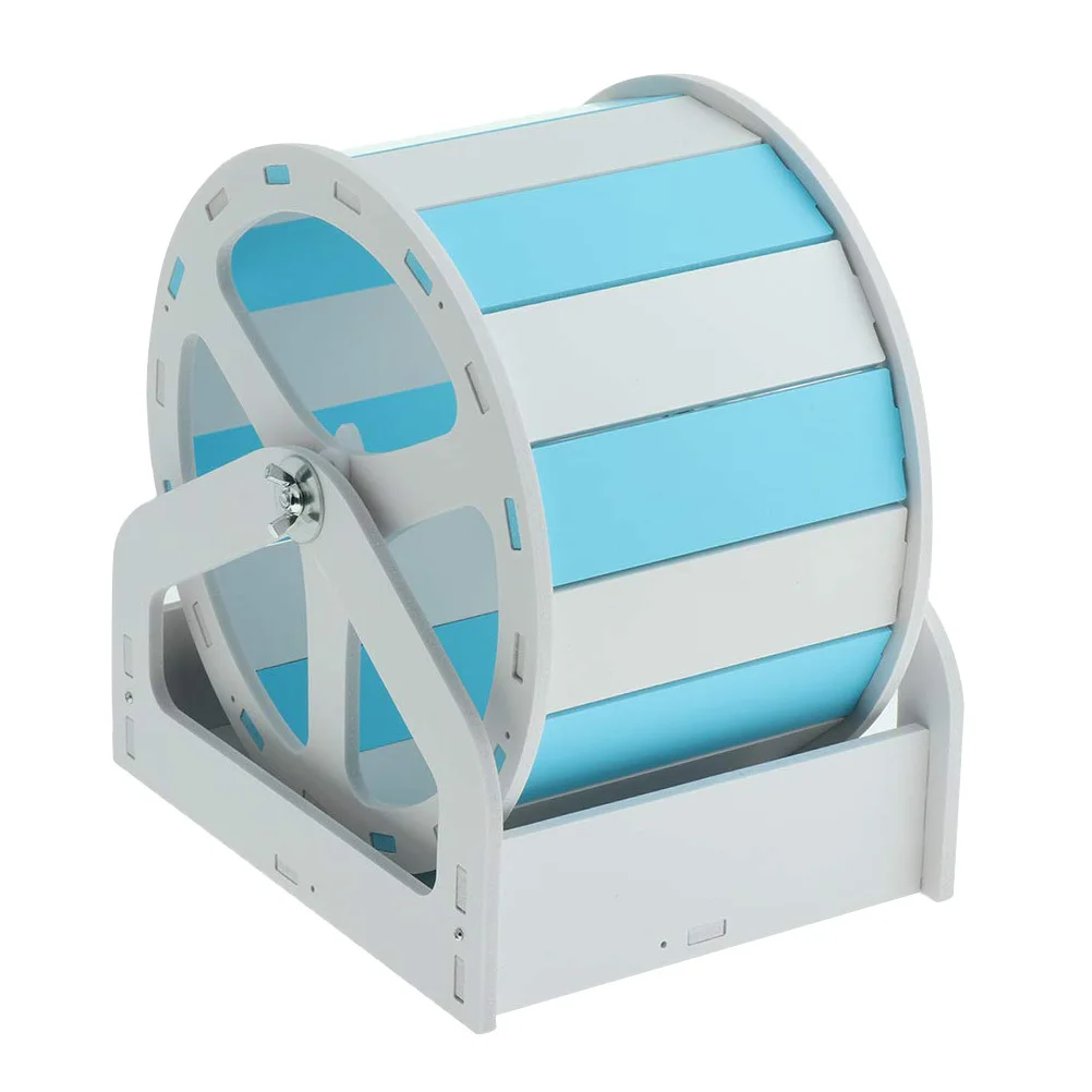

Pet Hamster Hedgehog Mouse Small Animal Exercise Foldable Quiet Sports Hamster Running Wheel Wheel Blue White
