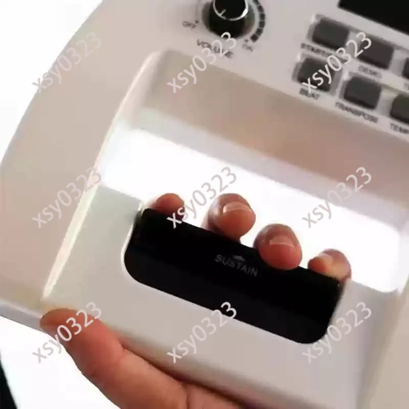 37 Keys Guitar Style Electronic Keyboard Portable Dial Controller Piano for Beginner Learning