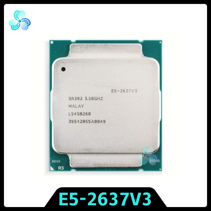 Xeon E5-2637V3 CPU SR202 4-Cores 8-Thread 3.5GHz 15MB 22nm 135W LGA2011-3 E5 2637 V3 CPU Processor E5 2637V3