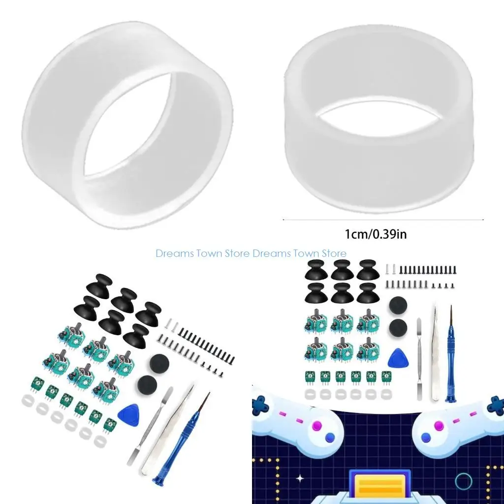 hx6a-交換用サムスティック-アナログ-ジョイスティック-p5-コントローラ用修理ドライバーキット