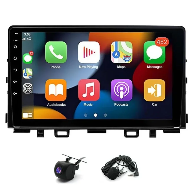 

Беспроводной Bluetooth-адаптер Carplay для Android с большим экраном, универсальный