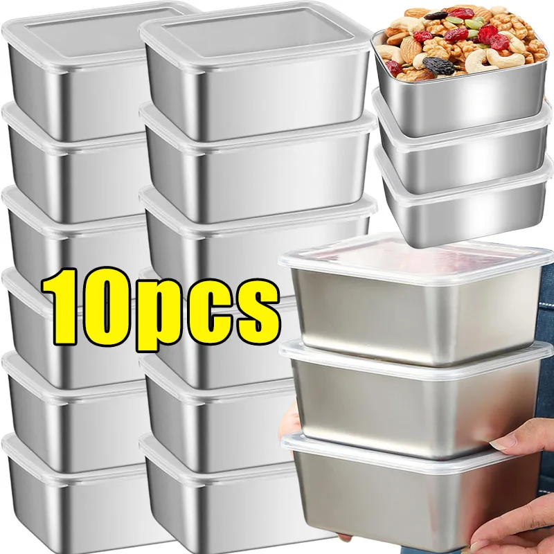Контейнеры для хранения продуктов питания из нержавеющей стали