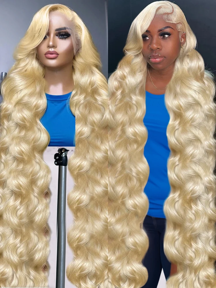 

Парик из натуральных волос 13x4 с кружевной передней частью, парик из натуральных светлых волос 13x6, парик из натуральных волос с кружевной передней частью, плотность 250%, волнистый, предварительно выщипанный, 40 дюймов