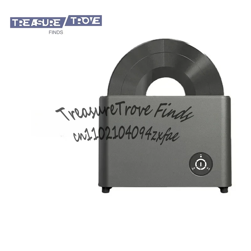 

12 inch Ultrasonic Vinyl Record Cleaning Machine Automatic Cleaner Air-drying Dishwashing Dust Removal LP Disc Album Washer
