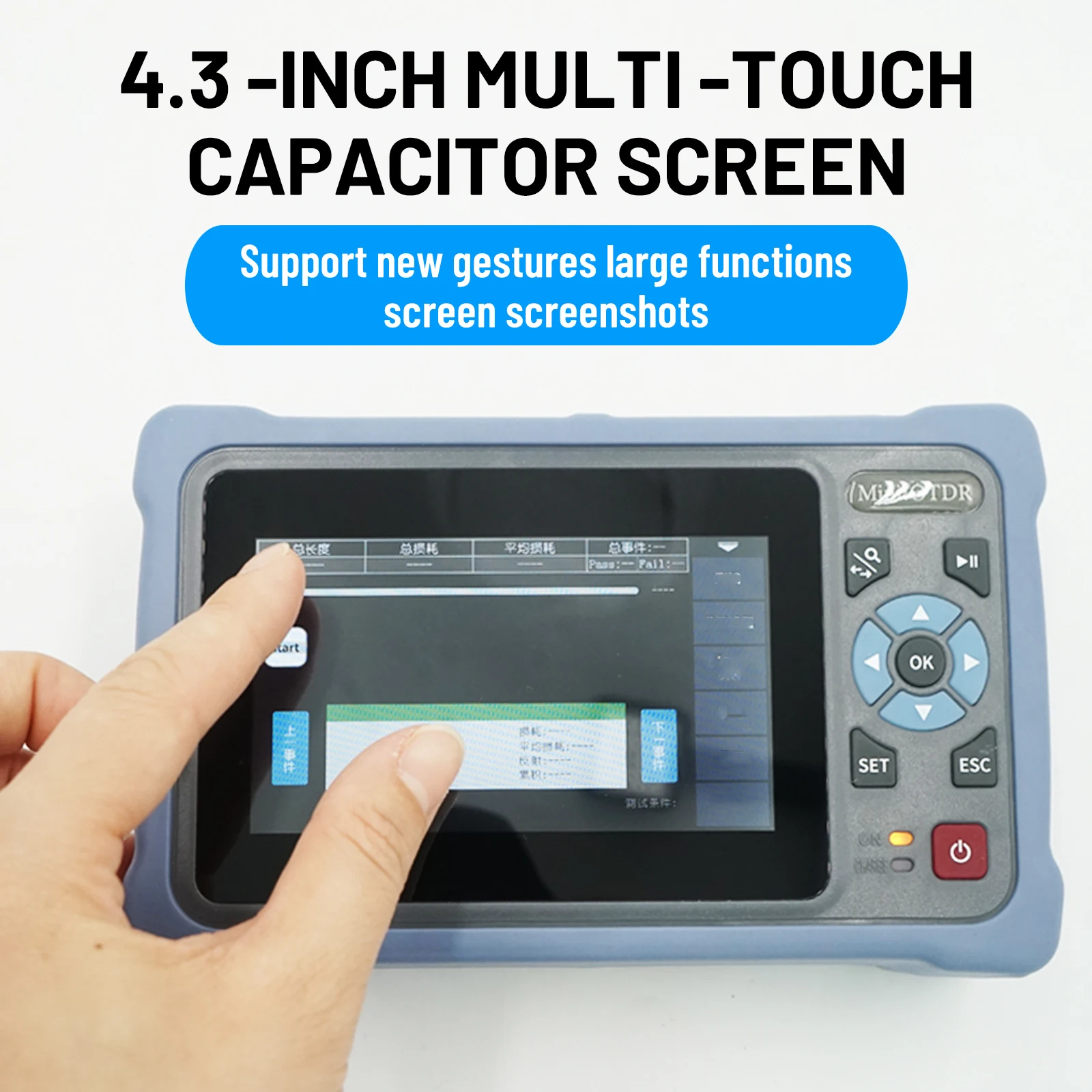 NK4000 OTDR เครื่องวัดการสะท้อ - Optical Time Domain Reflectometer Otdr 1310 1550Nm บทวิจารณ์และราคา