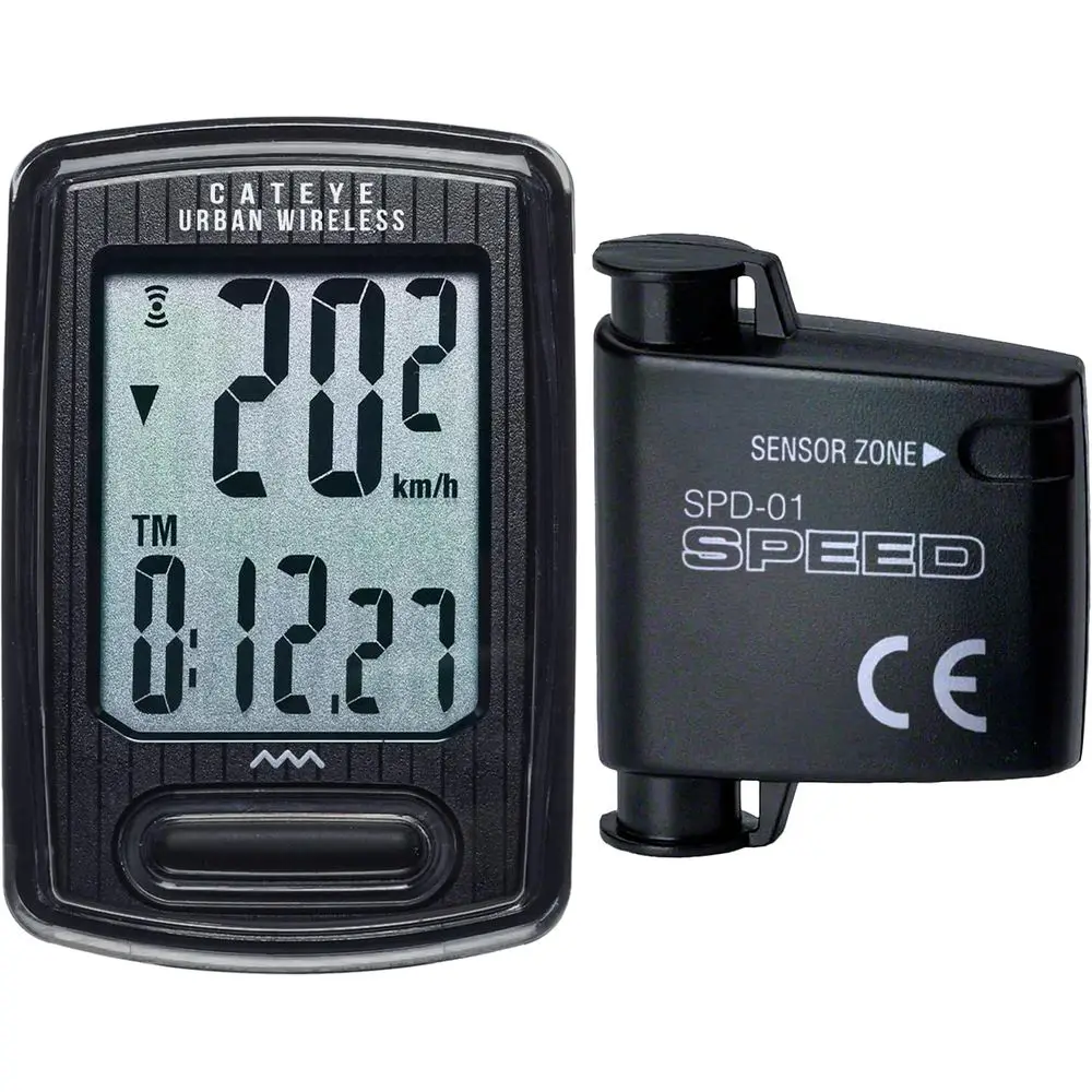 

Беспроводной велокомпьютер с GPS-трекингом, надежным креплением, автоматическим включением/выключением, программируемым одометром и простой настройкой для всех велосипедов