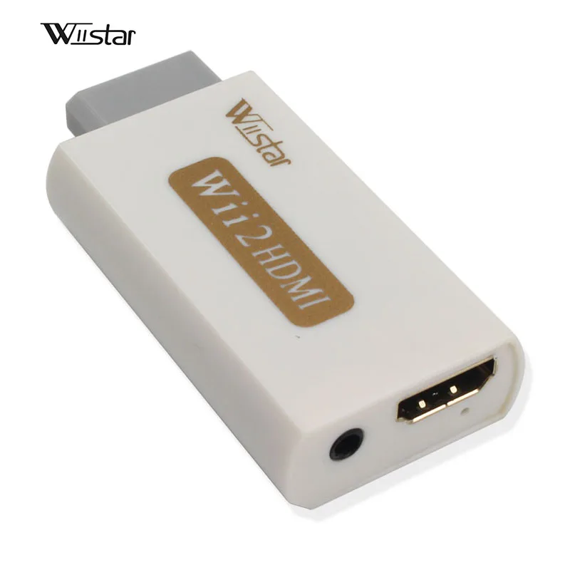 

Wiistar Wii HDMI Converter Wii2HDMI Adapter 3.5mm Jack Audio Video