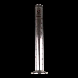 100ml Clear Glass Cylinder Chemistry Laboratory Measuring tools