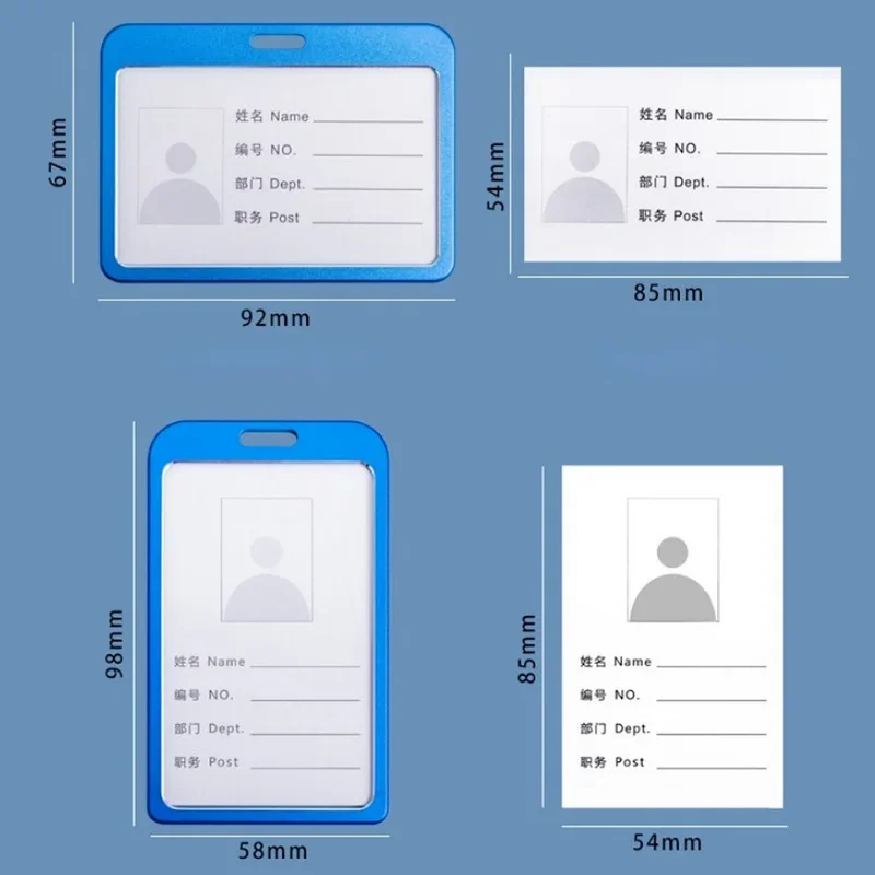 علامة التعريف بكرة حامل شارة قابل للسحب للتخريم ، تمرير عمال المعادن ، حامل بطاقة العمل ، غطاء ، مقاطع الأكمام ، حافظة واقية للبطاقات