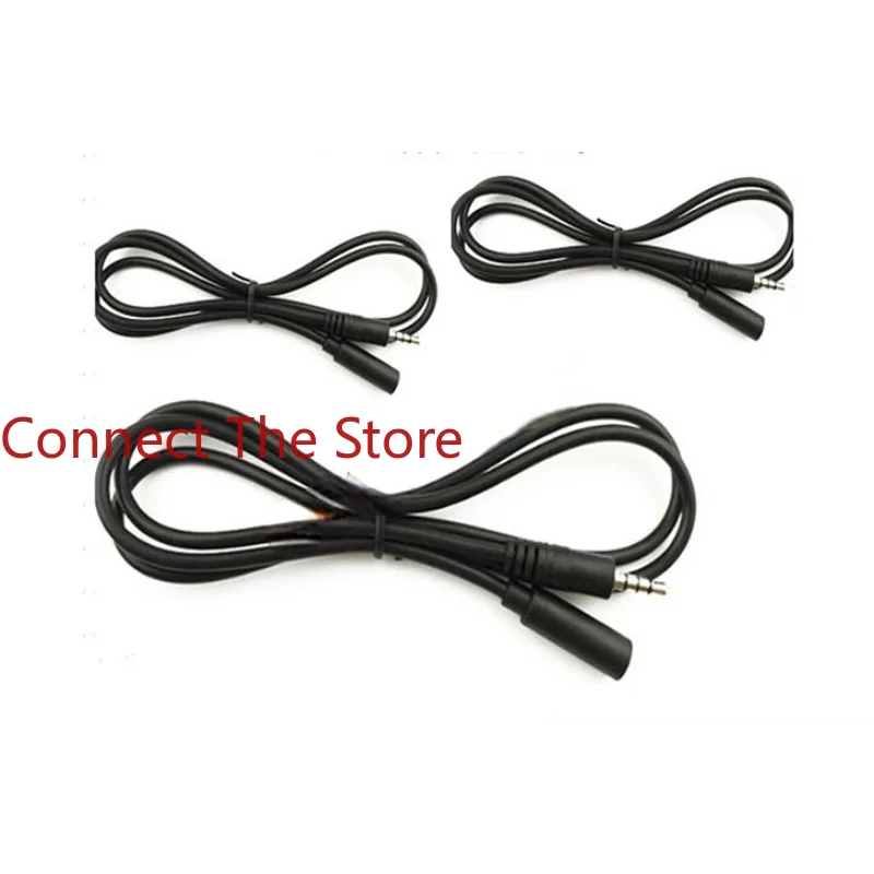 3PCS Offer 3.5 Stereo Male Extension Cable 1.5m 2m  Audio   Headphone  _