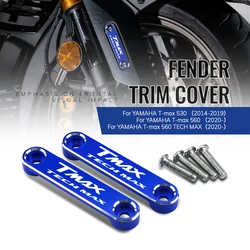For YAMAHA T-max 560 TECH MAX Tmax 530 2014- Motorcycle Accessories Mud Guard Fender Axle Coper Plate Decorative Cover