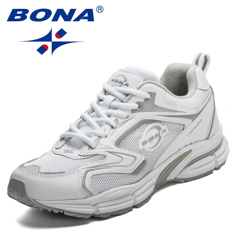 BONA-Baskets décontractées pour hommes, chaussures de sport respirantes et légères, chaussures de course populaires, chaussures de créateurs