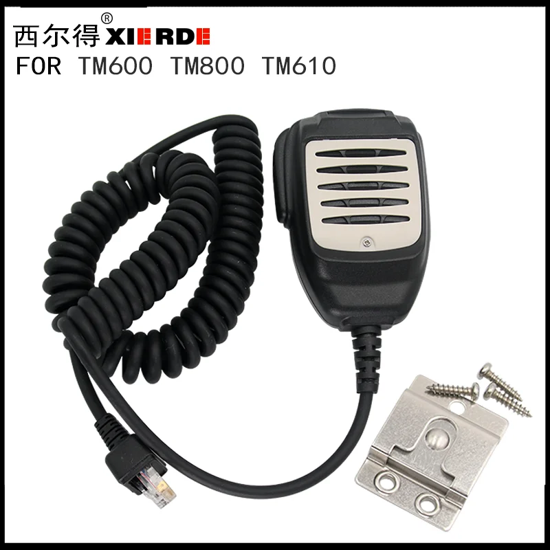 XIERDE  For TM600 TM800  SM11R1  PTT Micphone TM-800 TM-610  TM-800M TM-628 Car radio Hand MICphone