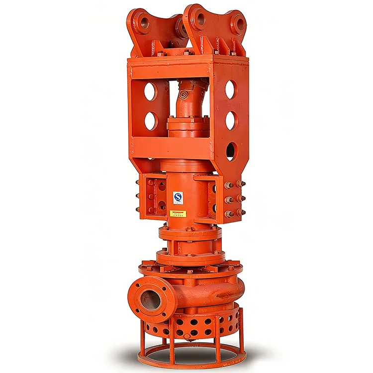 High Efficiency Excavator Hydraulic Submerged Slurry Pump Hydraulic Sand Dredge Pump Excavator attachment