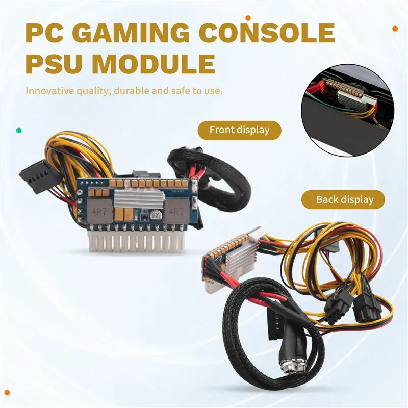 Nieuw - 450W 24Pin 12V DC-ingang 450W uitgang Realan Mini ITX Pico PSU DC ATX PC-schakelaar DC-DC ATX-voeding voor computer Gemakkelijk te U