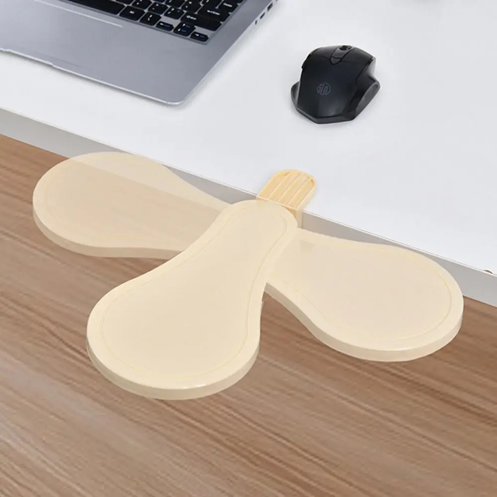 Rotating Computer Arm Rest Pad Attachable Adjustable Desktop Wrist Rest Support Ergonomic Mouse Pad Holder for Home&Office