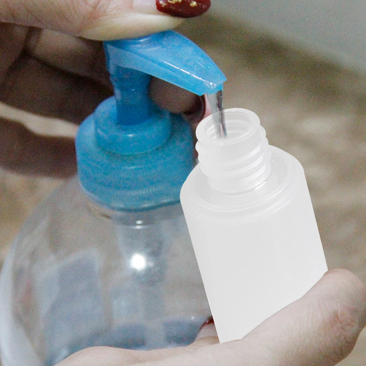

3pcs Bottles Frosted Lotion Dispenser Emulsion Storage Container Leakproof Durable Travel Portable 30Ml Empty Makeup