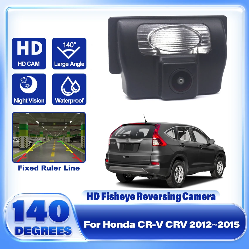 

Car Reversing Parking Camera For Honda CR-V CRV 2012 2013 2014 2015 CCD Full HD Night Vision Backup Camera High quality RCA