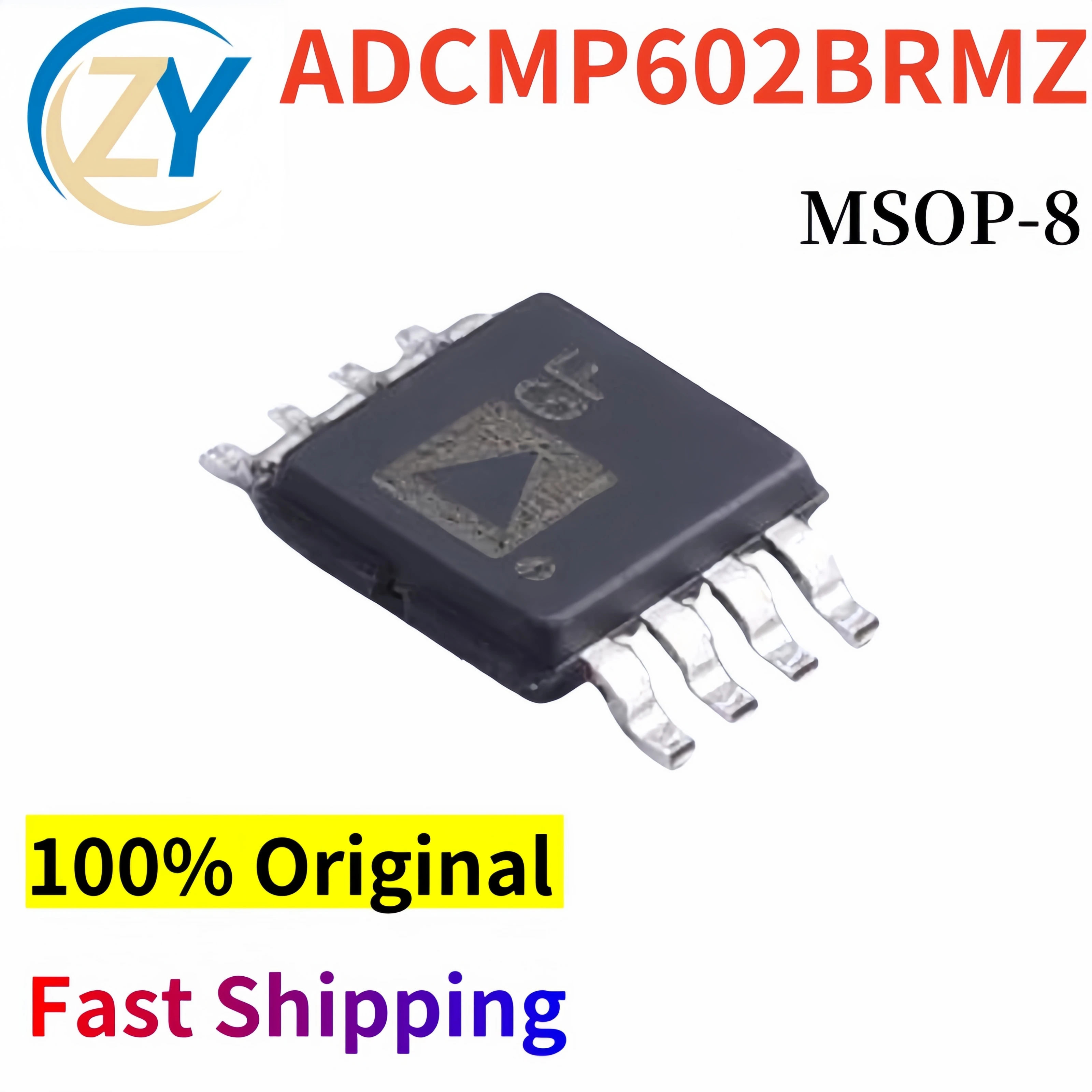 (2pcs) ADCMP602BRMZ Switch ICs ADCMP602 MSOP8 1Channel 100% Original & Guaranteed Quality