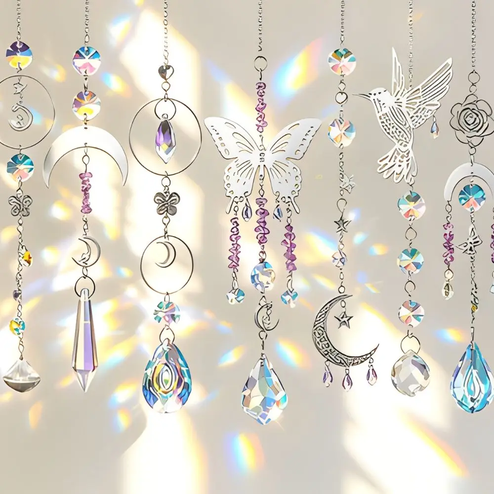 400pcs/set DIY Window Sun Catcher Material Kit, Handcraft Suncatcher for Balcony, Home Decoration YMY