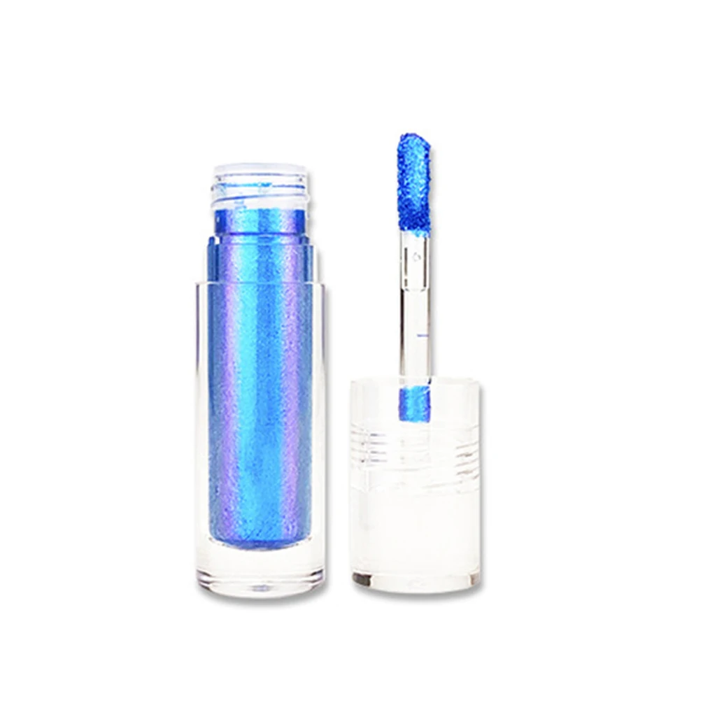 อายแชโดว์เนื้อลิควิด 6 สี ผลิตภายใต้แบรนด์ส่วนตัว รับทำโลโก้ อายแชโดว์เปลี่ยนสีตามแสง  เนื้อชิมเมอร์  ความเงางามสูง