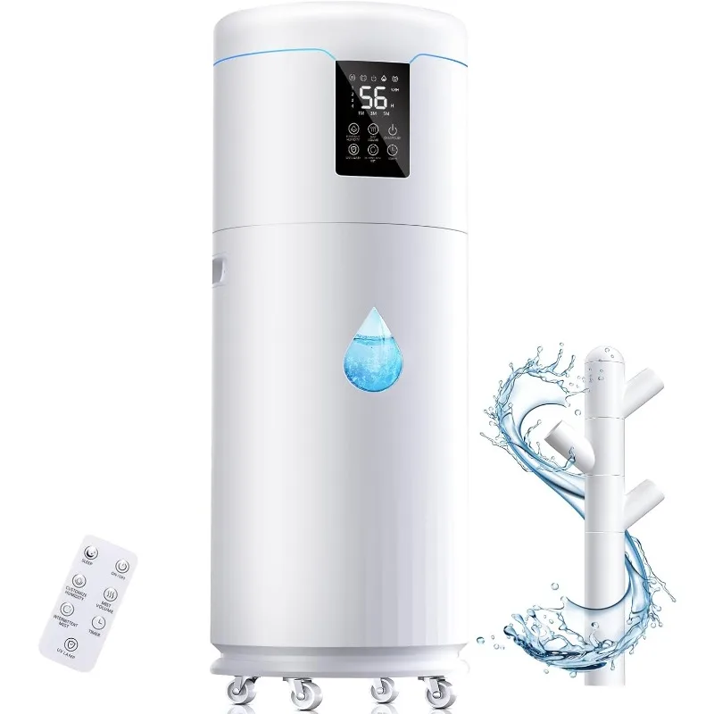 17L/4.5Gal Ultra Large Humidifiers for Bedroom 2000 sq ft, Quiet Humidifiers for Large Room,