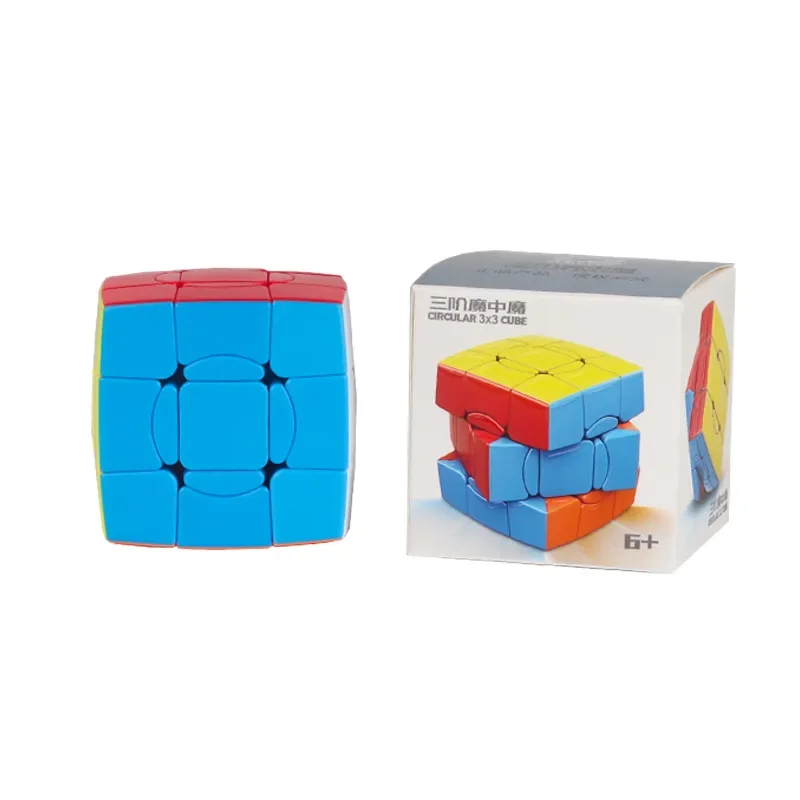 [Socube] SengSo Crazy 3x3 Cube Magico Cubo Pyramid Megaminx Plastic Gift Dodecaheds Puzzle Educational Toy Tower Shengshou