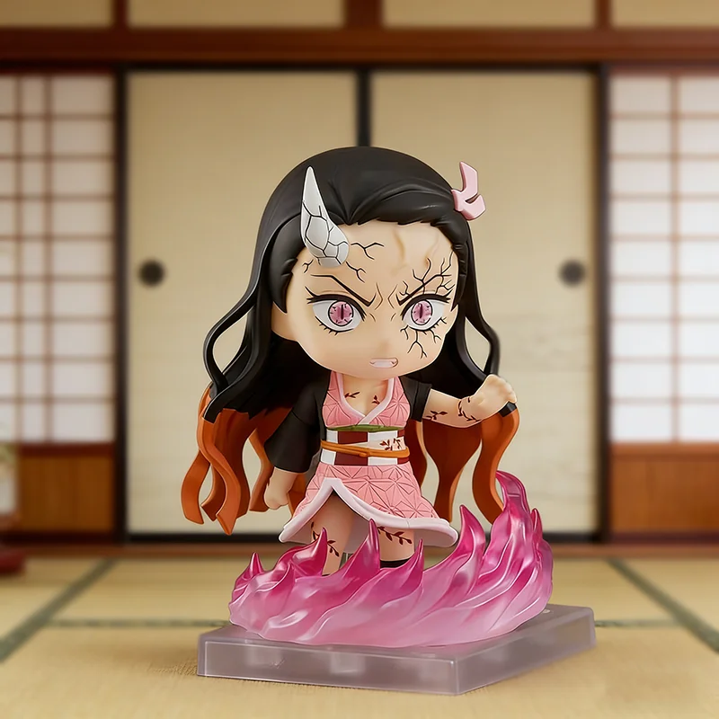 

Фигурки аниме-персонажей Demon Slayer, 10 см, 1948 # Коллекционная фигурка Камадо Нэзуко: Техника Кровавого Призрака, ПВХ, игрушка-украшение