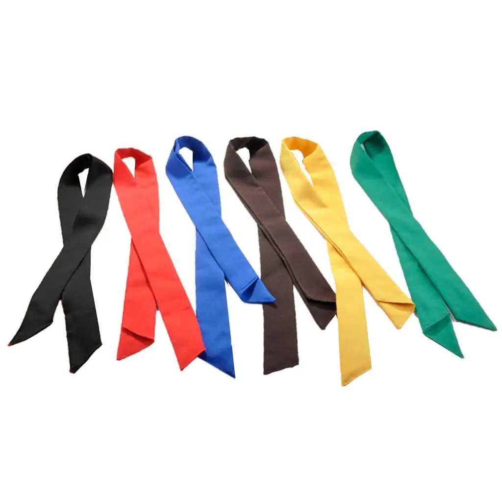 Soft Cotton Chef Neck Tie Scarf Sweat Resistant Kitchen Neckchief Professional Restaurant Catering Uniform