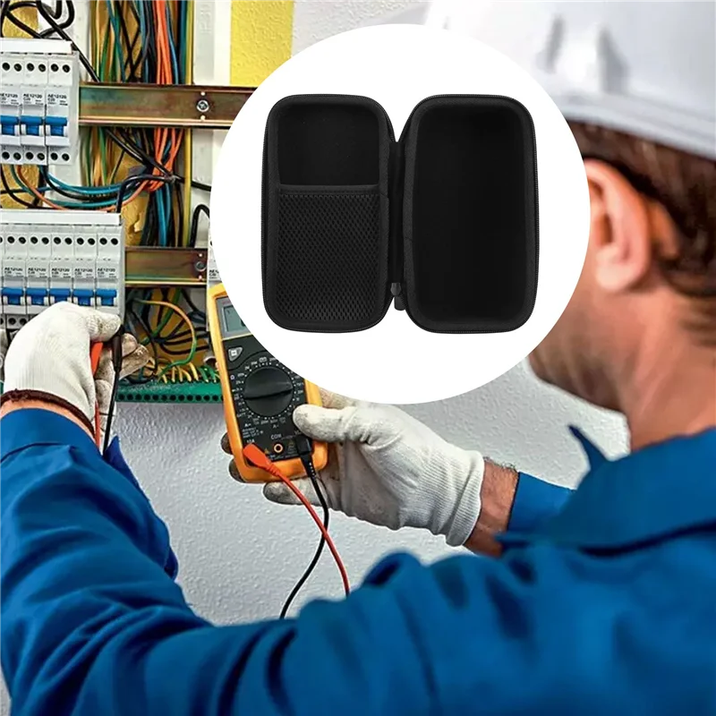 ABZW harde reiskoffer vervanging voor KAIWEETS digitale multimeter, TRMS 6000 tellingen voltmeter automatisch bereik opbergtas