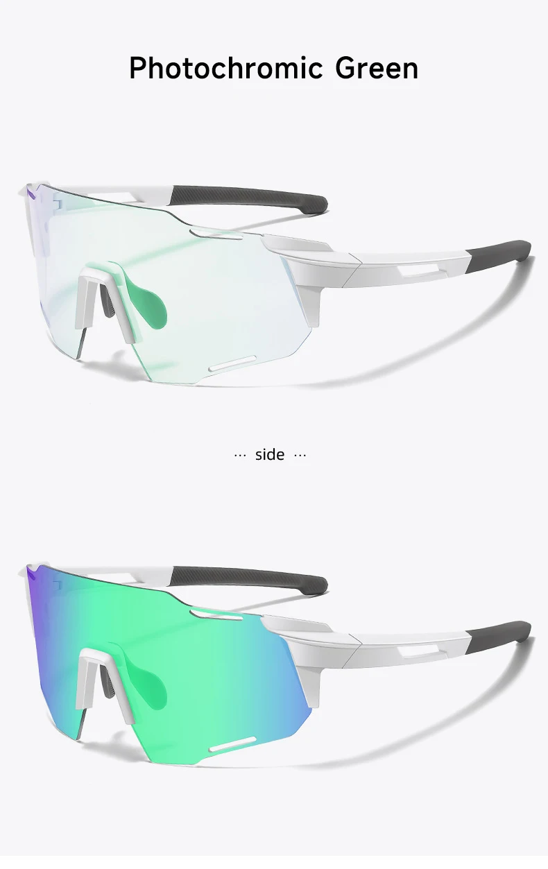 Neue Outdoor Radfahren Sonnenbrille Männer Photochrome Rennrad Brille Frauen Sport Bergsteigen Fahrrad UV400 Brille – Detail 11