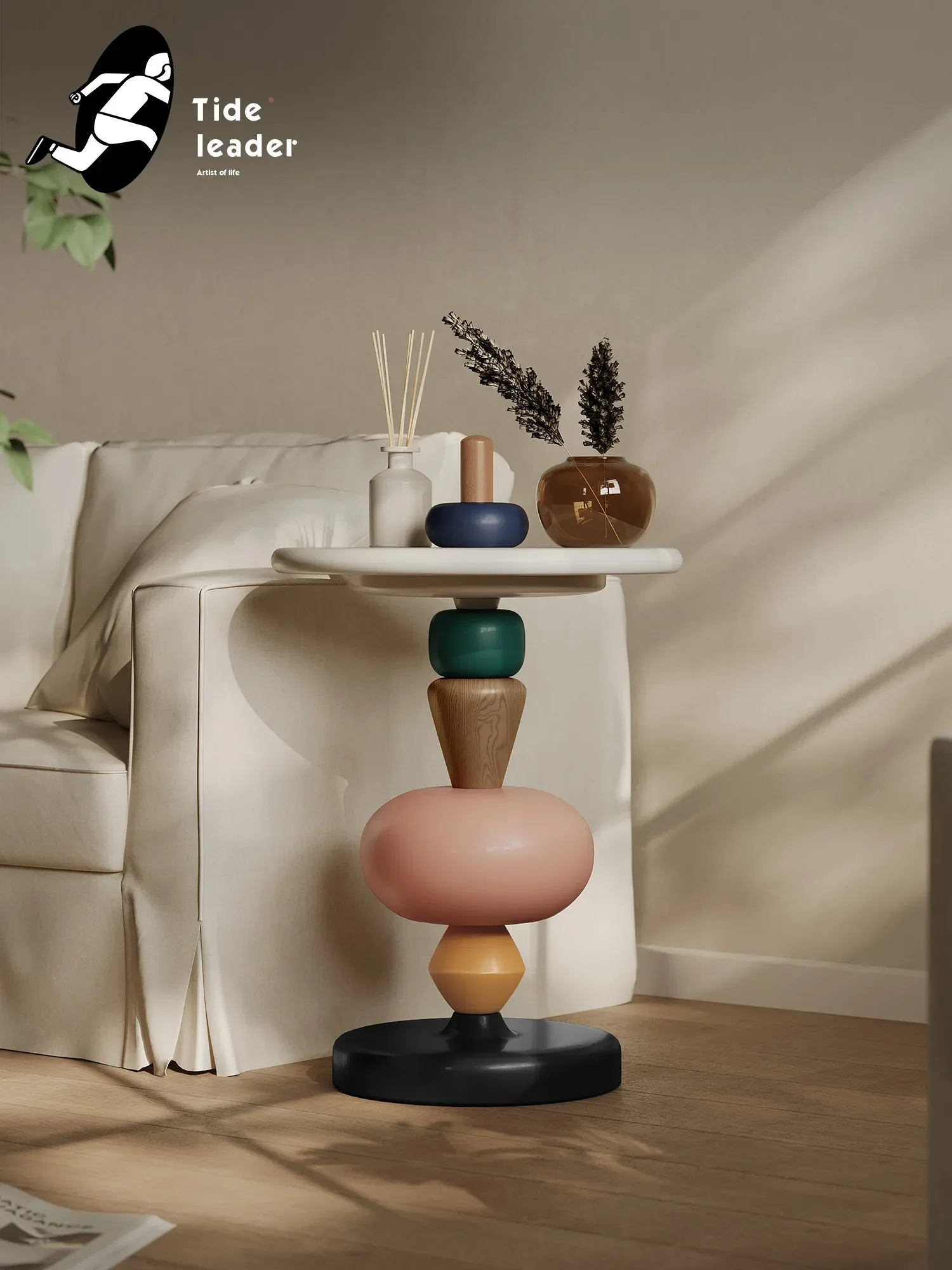 XCX candied gourd sofa small side table simple modern creative balcony small coffee table mini