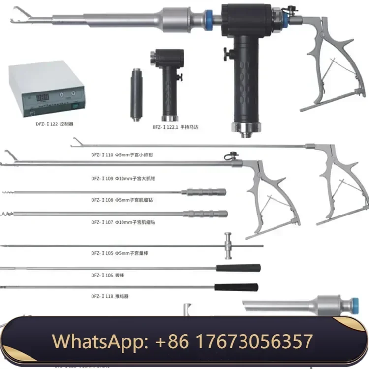 2024 New Model Uterus Cutting Set Morcellator Set Electric Hystera-cutter Set For Hysteroscopy Surgical Instruments