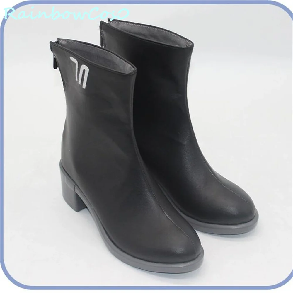 Nekozuka Hibiki Blue Archive Scarpe Cosplay Stivali Gioco Anime Halloween Natale RainbowCos0 W3390