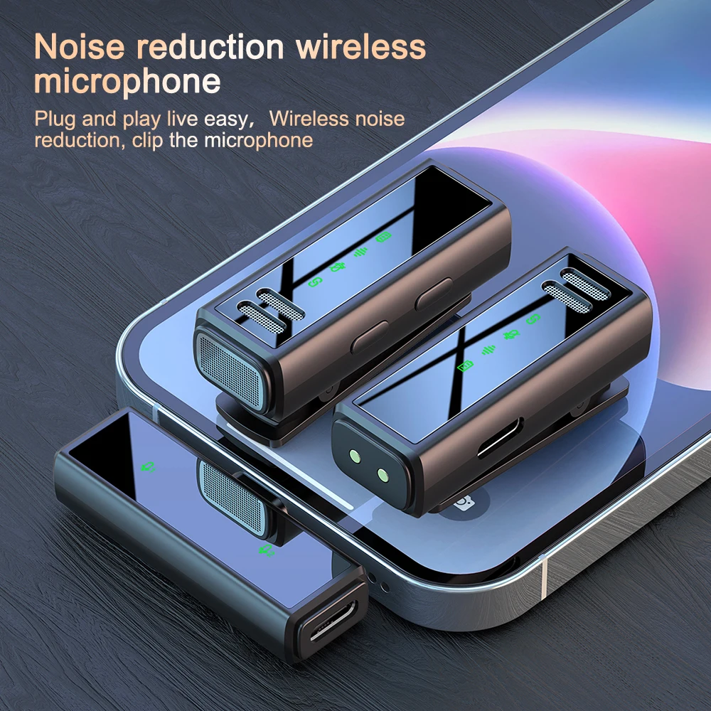 J88 profession elle drahtlose Laval ier Mikrofon Handy Rausch unterdrückung Live-Übertragung Gaming Audio-Video-Aufnahme Mini-Mikrofon