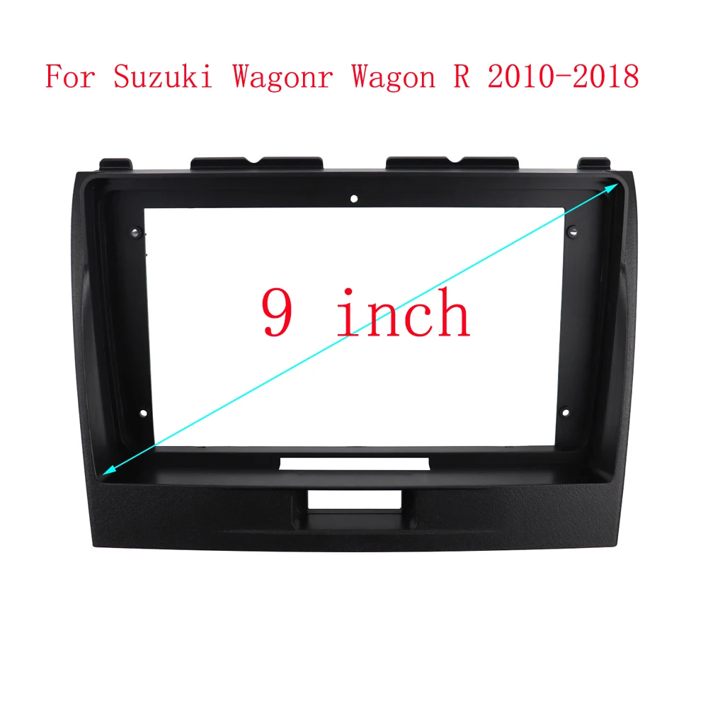 RSNAVI Car Frame Fascia Adapter Android Radio Dashboard Dash Fitting Panel Mounting Kit For Suzuki Wagonr Wagon R 2010 - 2018