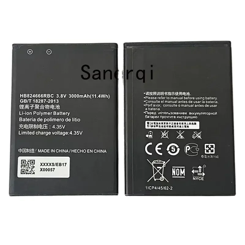 

HB824666RBC Аккумулятор 3000 мАч для Huawei wifi3pro E5577 E5785 E5787 Аккумулятор для маршрутизатора
