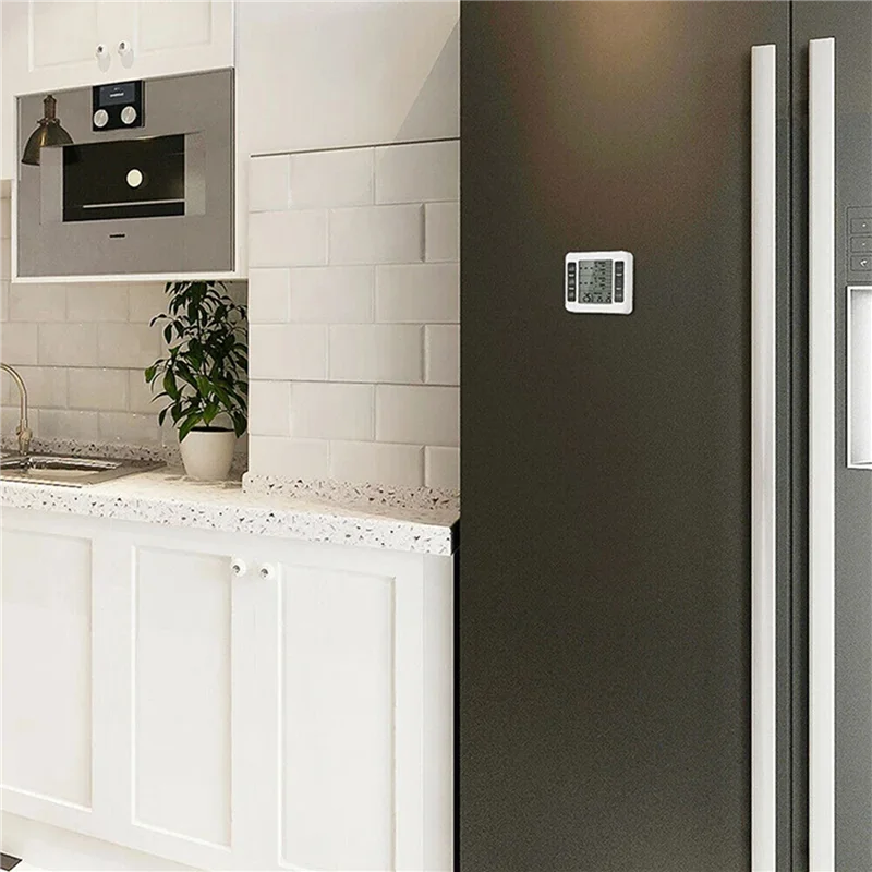 

BNVN-2 компл., беспроводной термометр для морозильной камеры, 2 дистанционного датчика, будильник, низкотемпературный термометр для холодильника, часы