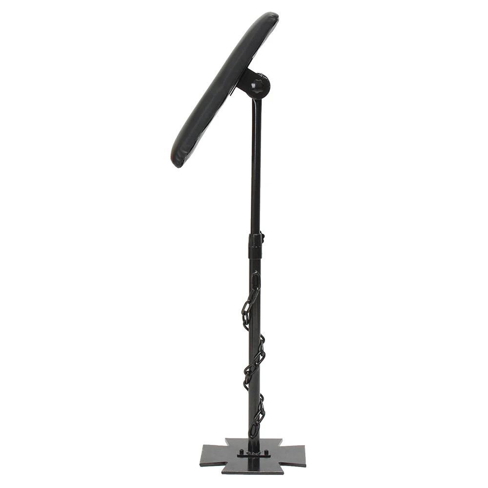 حامل مسند ذراع الوشم 38.5 × 16 سم، 180 ° زاوية ارتفاع قابل للتعديل مريحة سميكة وسادة إسفنجية لوازم الوشم للكتف والساق والأسود #4