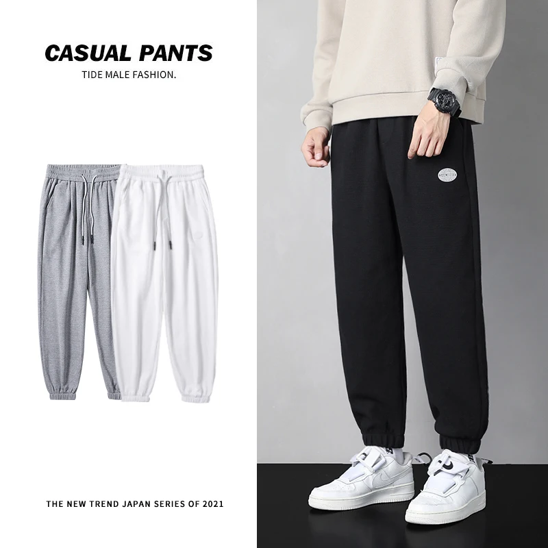 

Men's Harem Joggers Pants Hip Hop Casual Pants Male Streetwear Loose Pockets Sweatpants Men Woman Harajuku Fashion Trousers