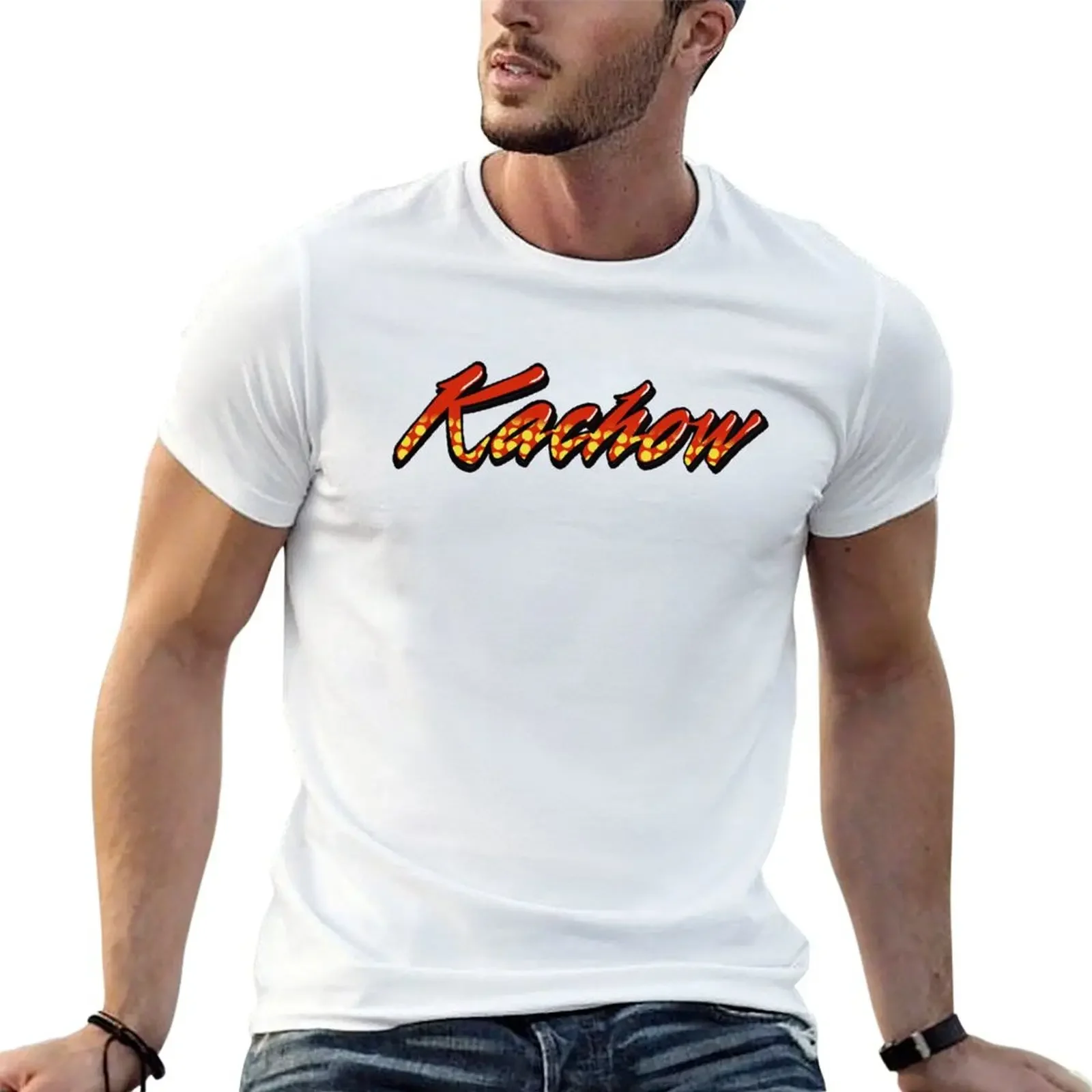 Kachow T-Shirt street wear cheap stuff tee shirts for men