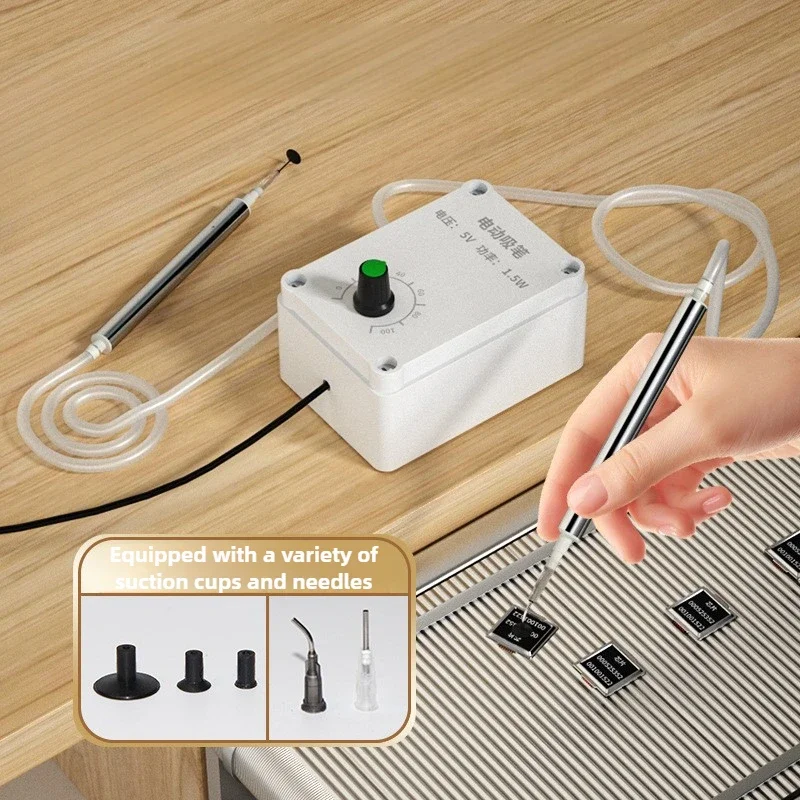 USB Electric Vacuum Suction Pen Adjustable Vacuum Suction Pen Silicone Suction Cup Disassembly Tool Portable Powerful Tools