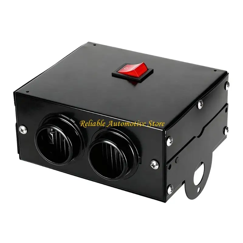 

M68B Quick Warm Air Blower For Automotive Use 12/24V Efficient Heating Fast Heating Car Defrost Defogger Small Size