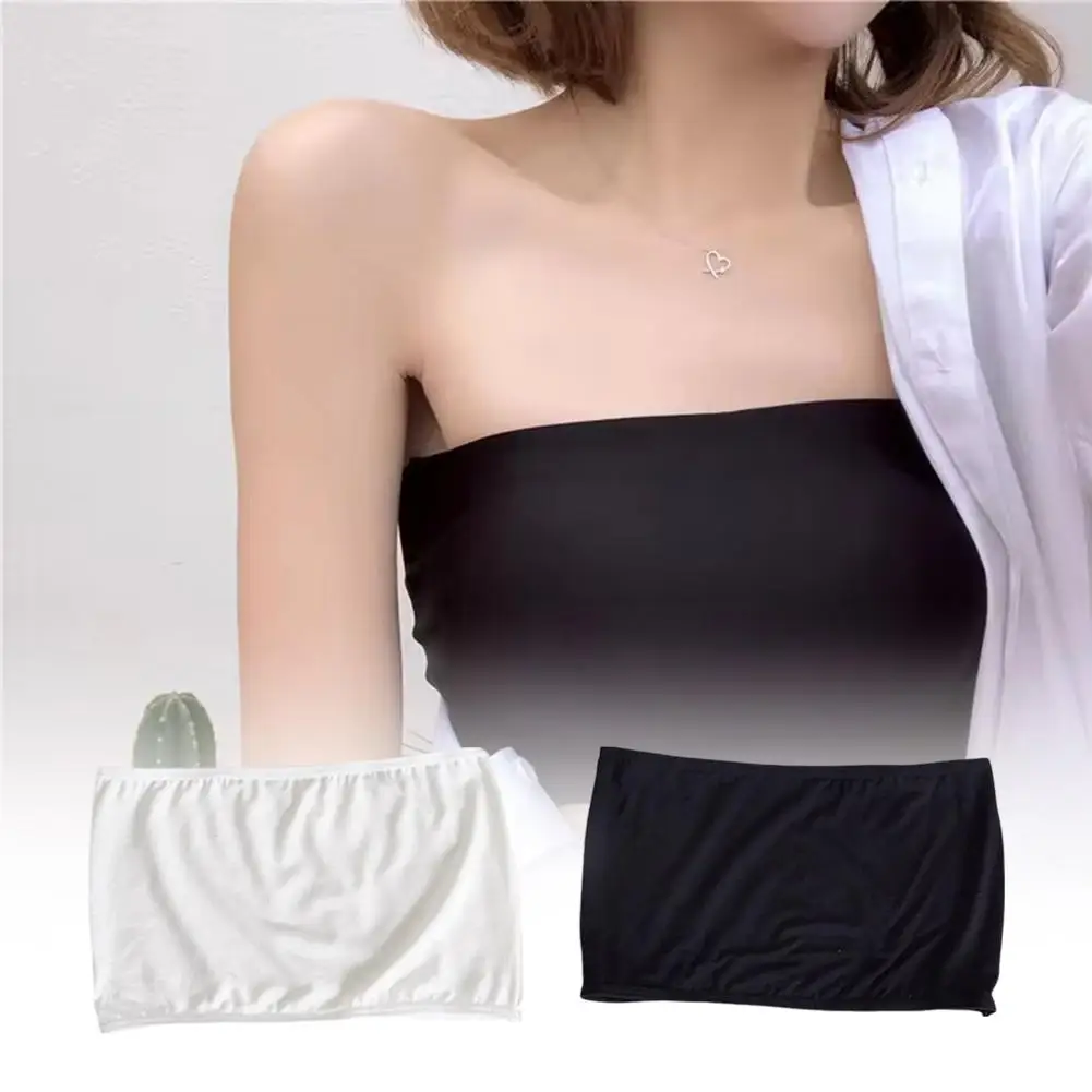 New High-end Seamless One-piece Tube Tops Women Removable Pads Intimates Basic Up Lingerie Sexy Bras Underwear Push Strapless