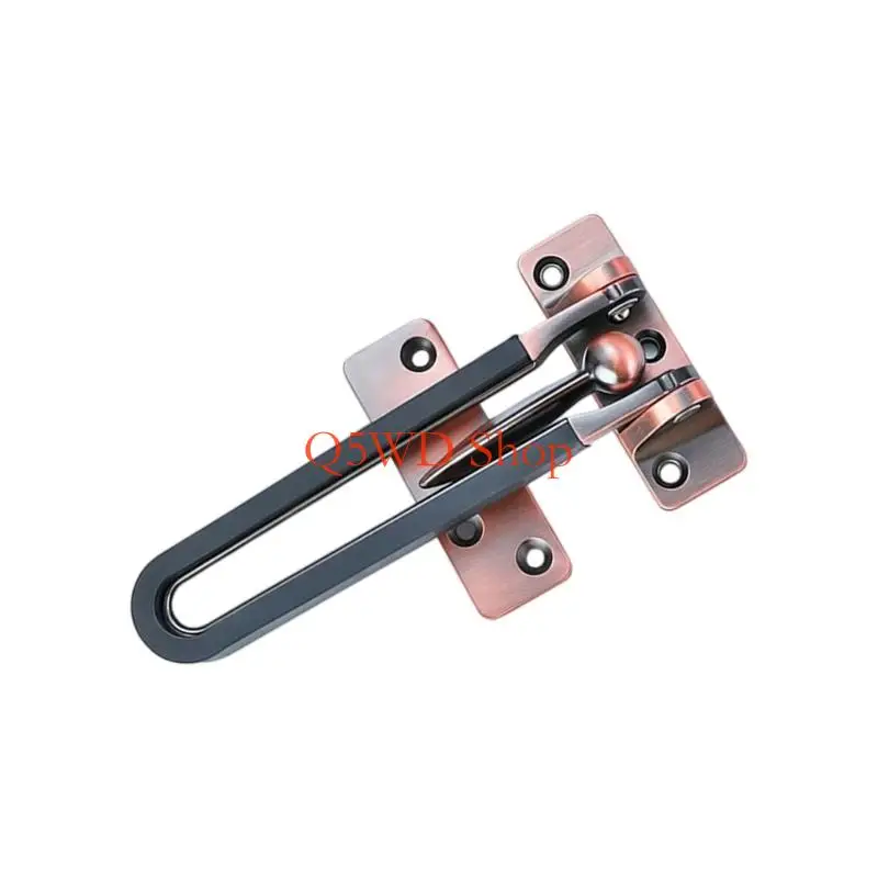 Q5WD Multiple Functional Security Lock Chain For Sliding Entrances Interior Outside Use